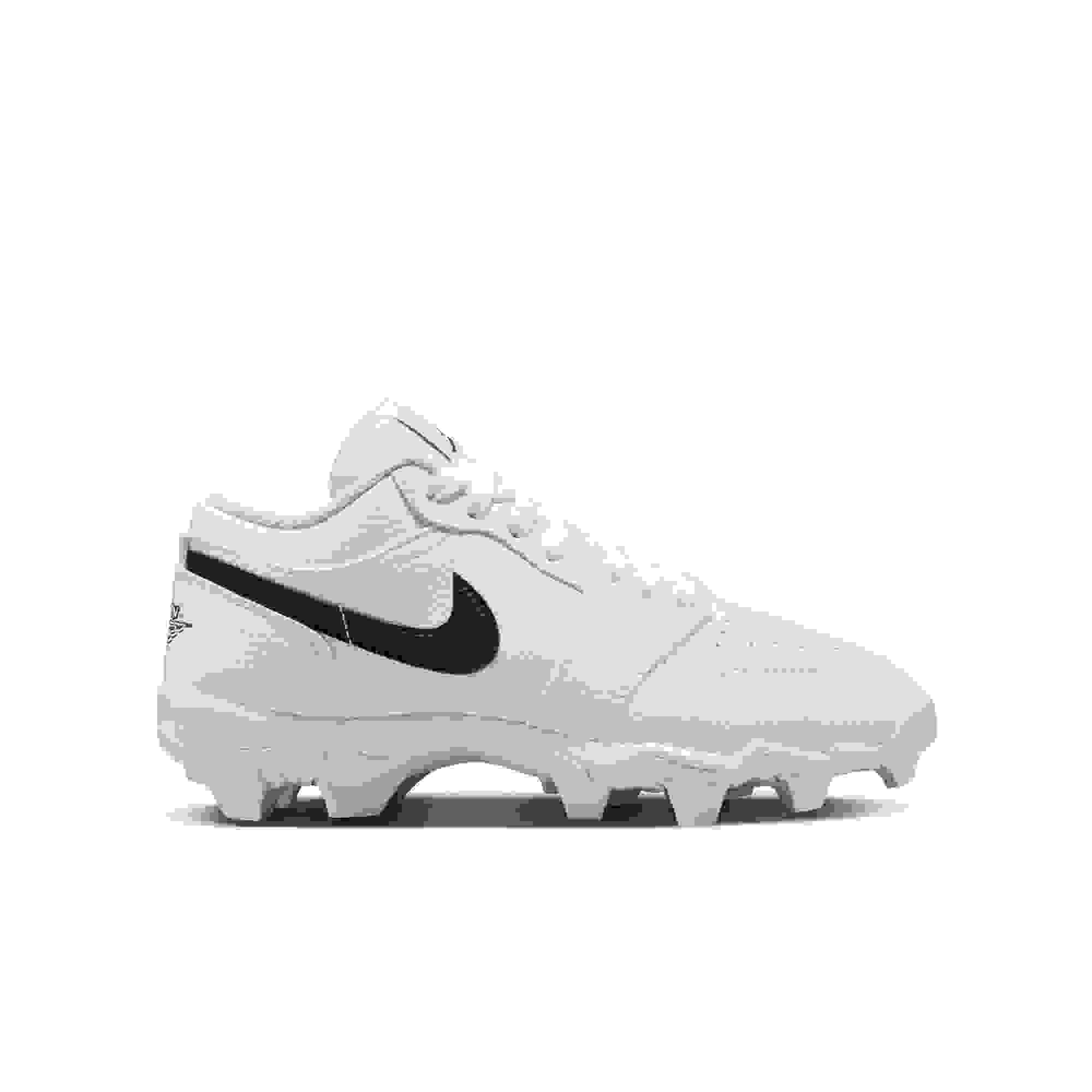 Jordan 1 Low Grade School Boys' "White/Black" Multisport Cleat
